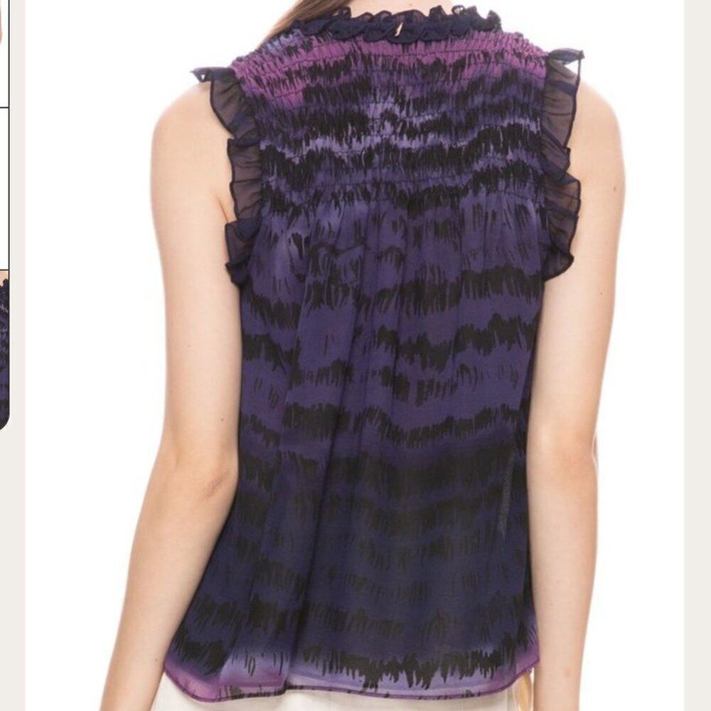 MISA Darcy Ombre Animal Print Top - Picture 7 of 16